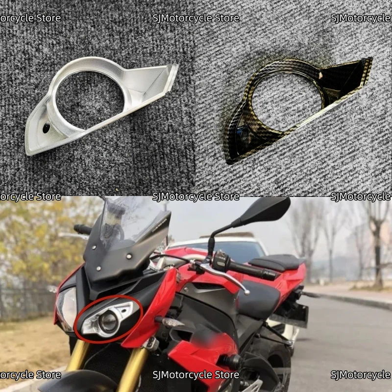 

Motorcycle Accessories Front Left Nose Headlight Surround Fairing Cowling Cover Fit for BMW S1000R 2014-2020