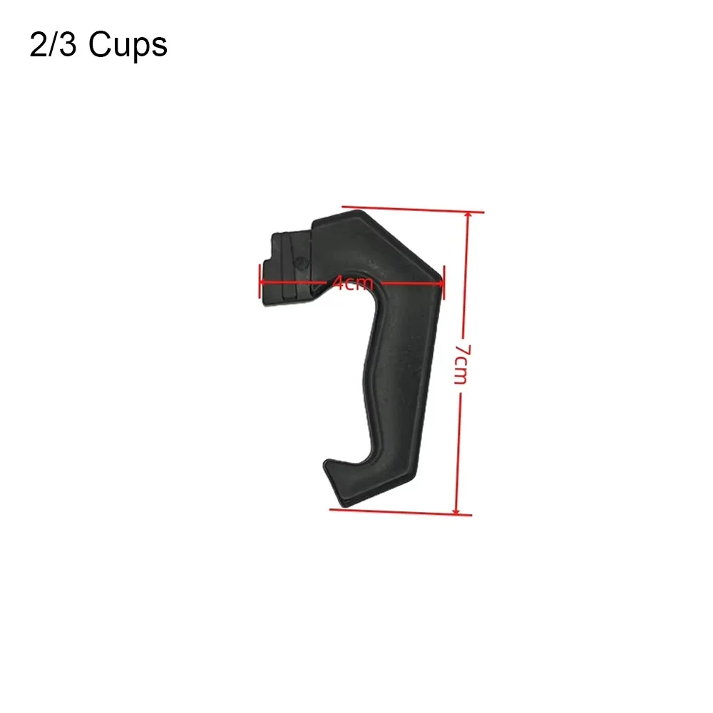 1Pcs Plastic Mocha Pot Handle 0.5/1/2/3/4/6/9/12/14 Cups Black Moka Stove Pot Handle Replacement Coffee Espresso Parts
