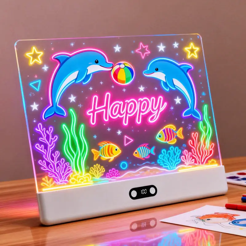 7 Color Dimmable 1500mAh Battery 8-13 Hours Working Type C C