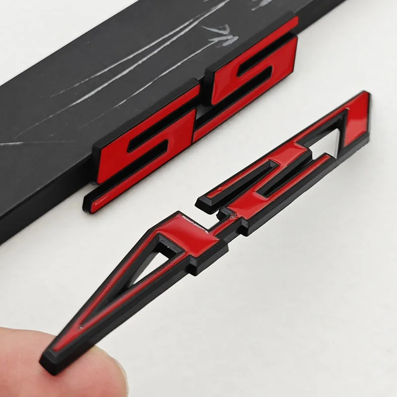 ثلاثية الأبعاد شعار معدني 427 SS سيارة ملصق الحاجز الجانب شارة الخلفي الجذع شعار مائي لشروليه SS 427 سيارة التقييمات العالمية #3