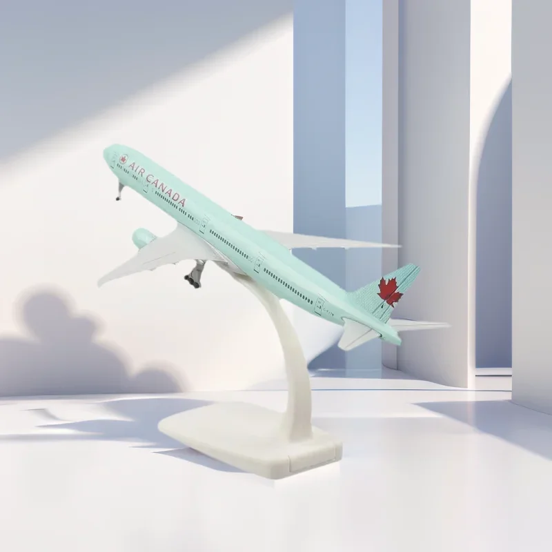 

Toys Kids for 20cm Airplane Model Aircrafts B777 Canada Airlines Static Die-Casting Plane Model Kits To Build Decoration