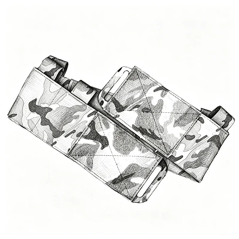 

New Tactical Waist Seal Quick Release Cummerbund Elastic Webbing for LV119 FCSK FCPC - Adjustable Outdoor