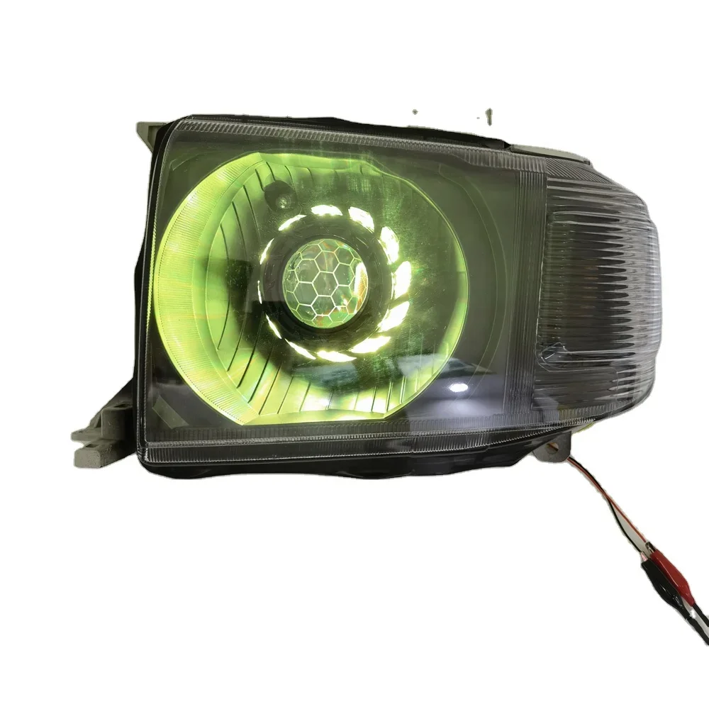 Applicable to Blackened headlight 07-21 LC70 LC79  LED headlight for land cruiser75 series lc79 LC76 head light upgrade GR style