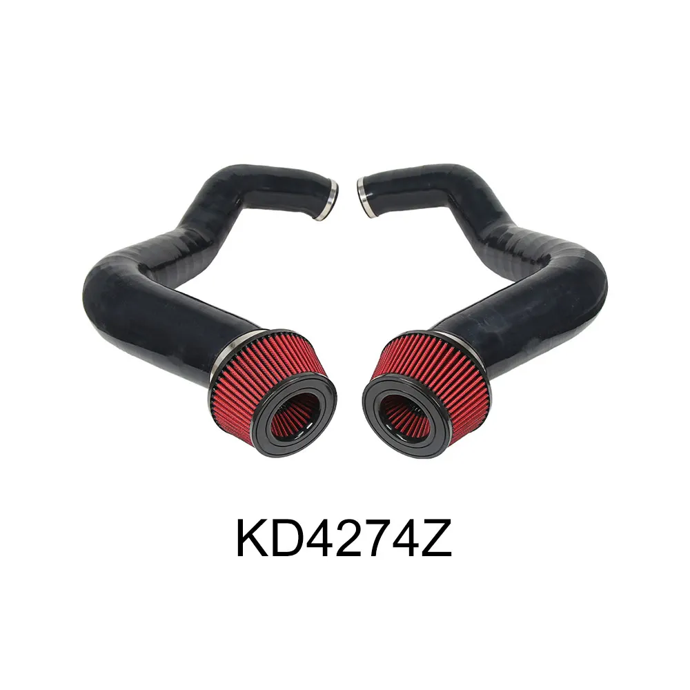 For 2018+  F90 G90 M5 F92 M8 S63 4.4.L V8 Race Downpipe Exhaus with Front Mount Intake Cold air Intake System