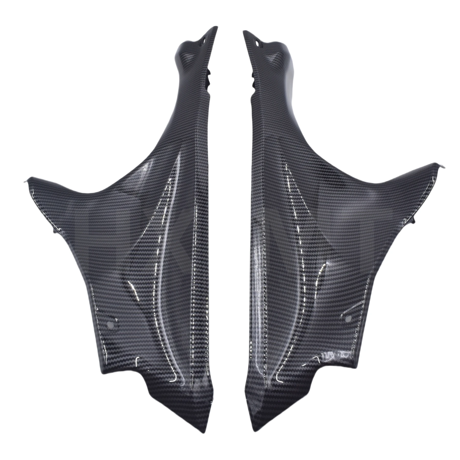 

For YAMAHA YZF-R7 R7 2022 2021 Pure Dry Carbon Fiber Winglets Parts Fairing Fenders Panels Cover Kits Cowl