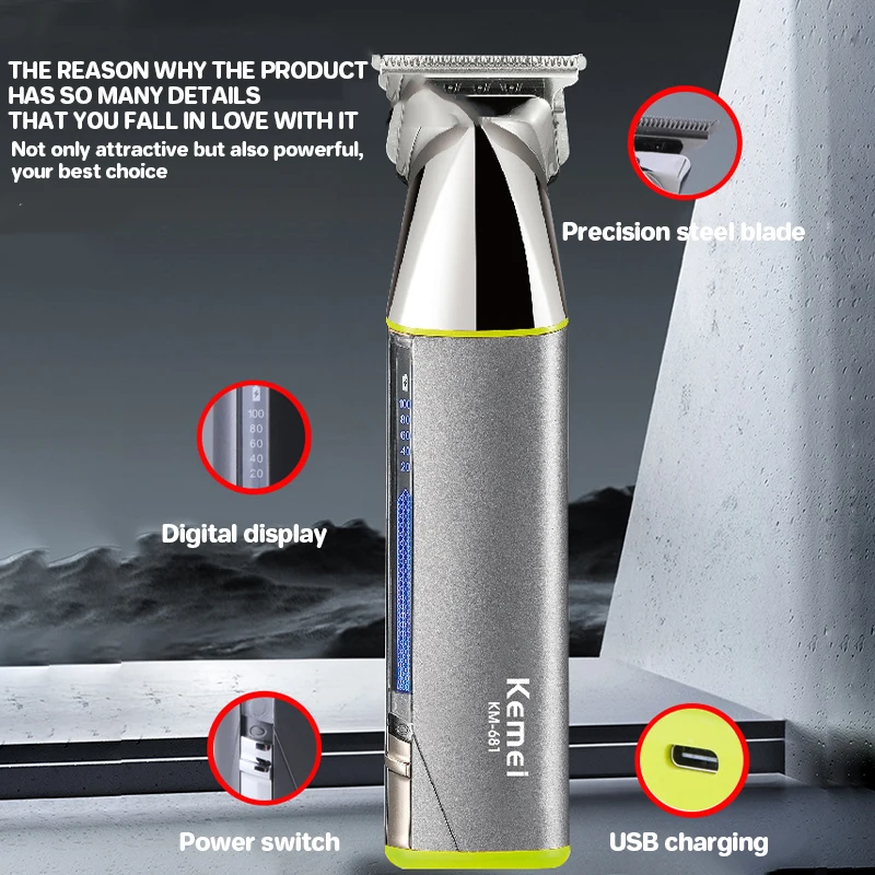 男性用電気ひげトリマー,鼻,耳,顔のひげのトリミングキット,コードレス