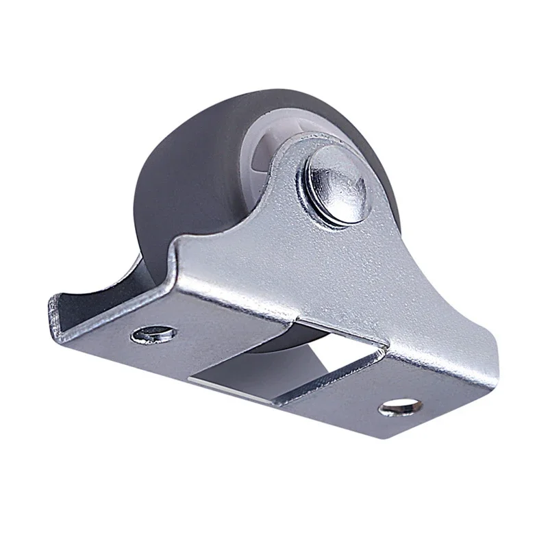 4Pcs Caster Drawer Small Pulley 1 Inch Directional Wheel Drag Bed Track Small Bed Wheel With Bearing Rubber Mute Wheel
