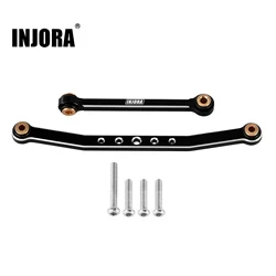 INJORA CNC Aluminium High Clearance Chassis Links Steering Links Set for 1/24 RC Crawler FMS FCX24 Upgrade(FCX24-14)