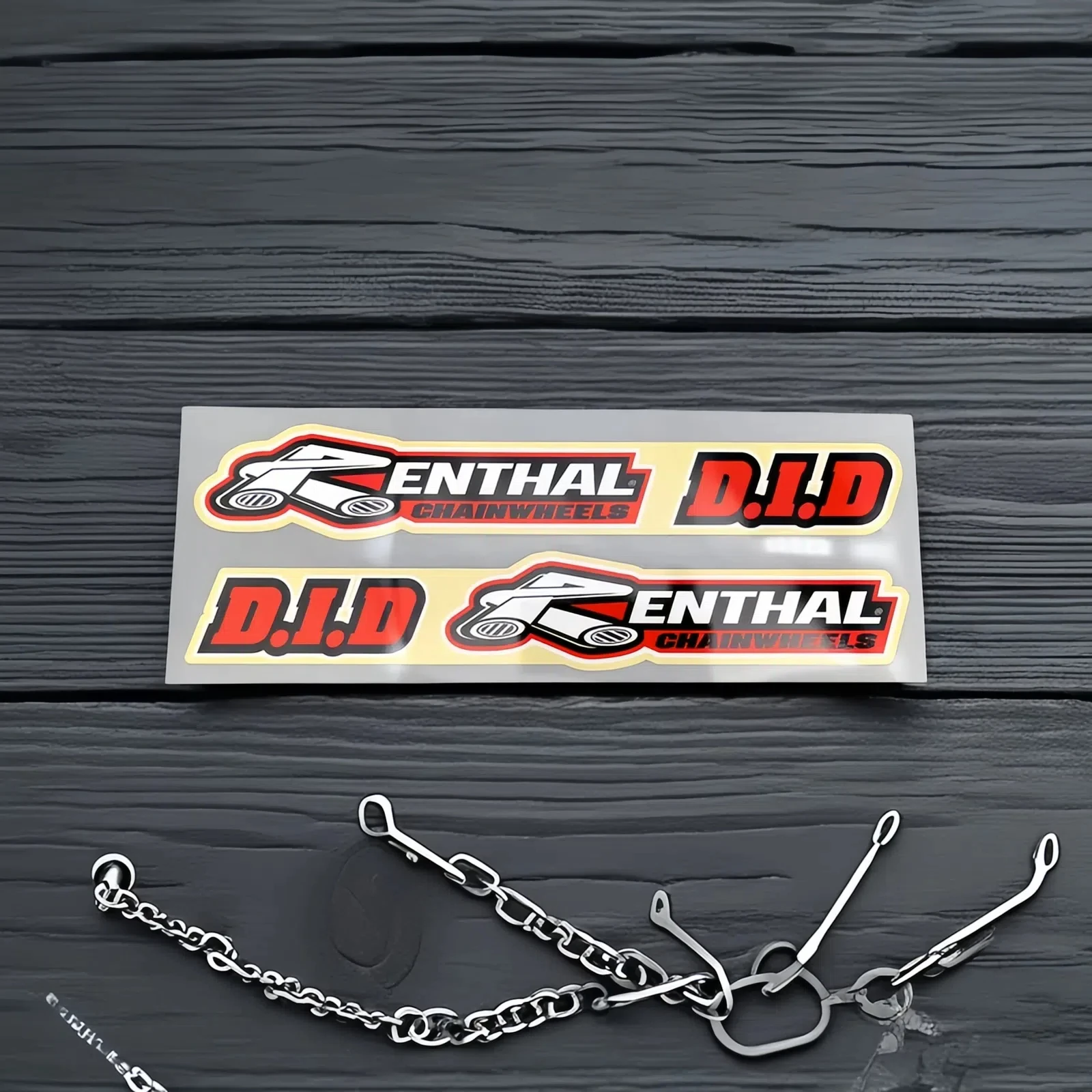 2Pcs Reflective Swing Arm Motorcross Graphics Motorcycle Stickers for RENTHAL DID KXF YZF RMZ CRF SX SXF