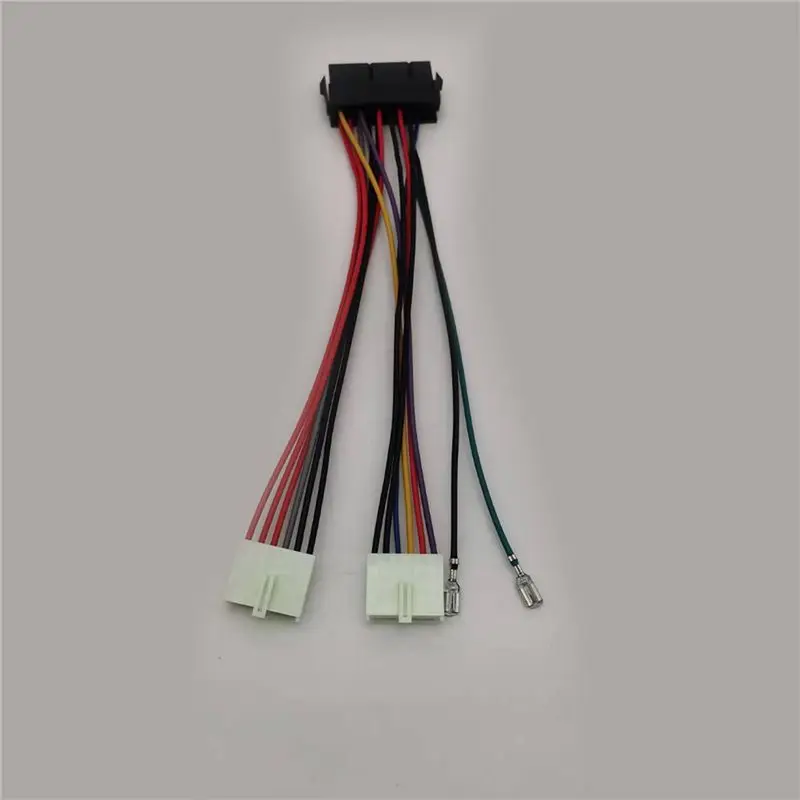AS95 3Pcs 20Pin ATX to 2 Port 6Pin for AT Power Cable Adapter Cord 18AWG for 286 386 486 586 Old Computer