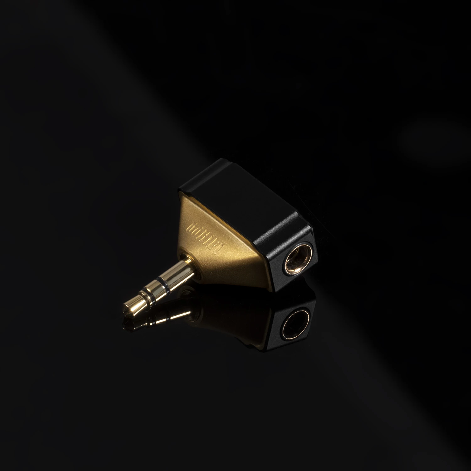 DD ddHiFi DJ44Gold 4.4mm ~ 3.5mm 어댑터 - 블랙 골드 에디션 | 하이파이 오디오 컨버터 | 펜타콘 소켓 | OCC(오씨씨) | 24K…