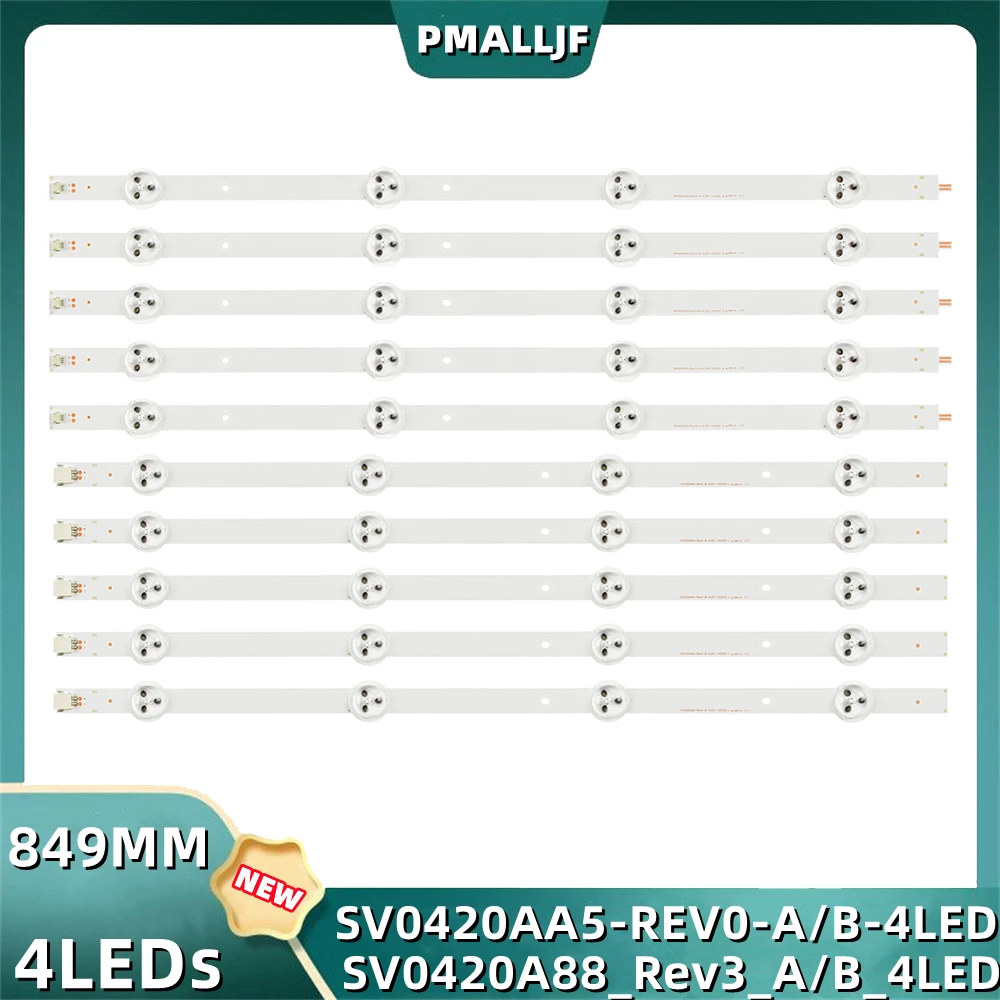 

LED Backlight For Panasonic 42"TV SV0420A88 SV0420AA5 LC420DUE FG A1 TX42AS500 TX-42AS500 TX42A400B V42FWSD01 09 TH-42LFE7U