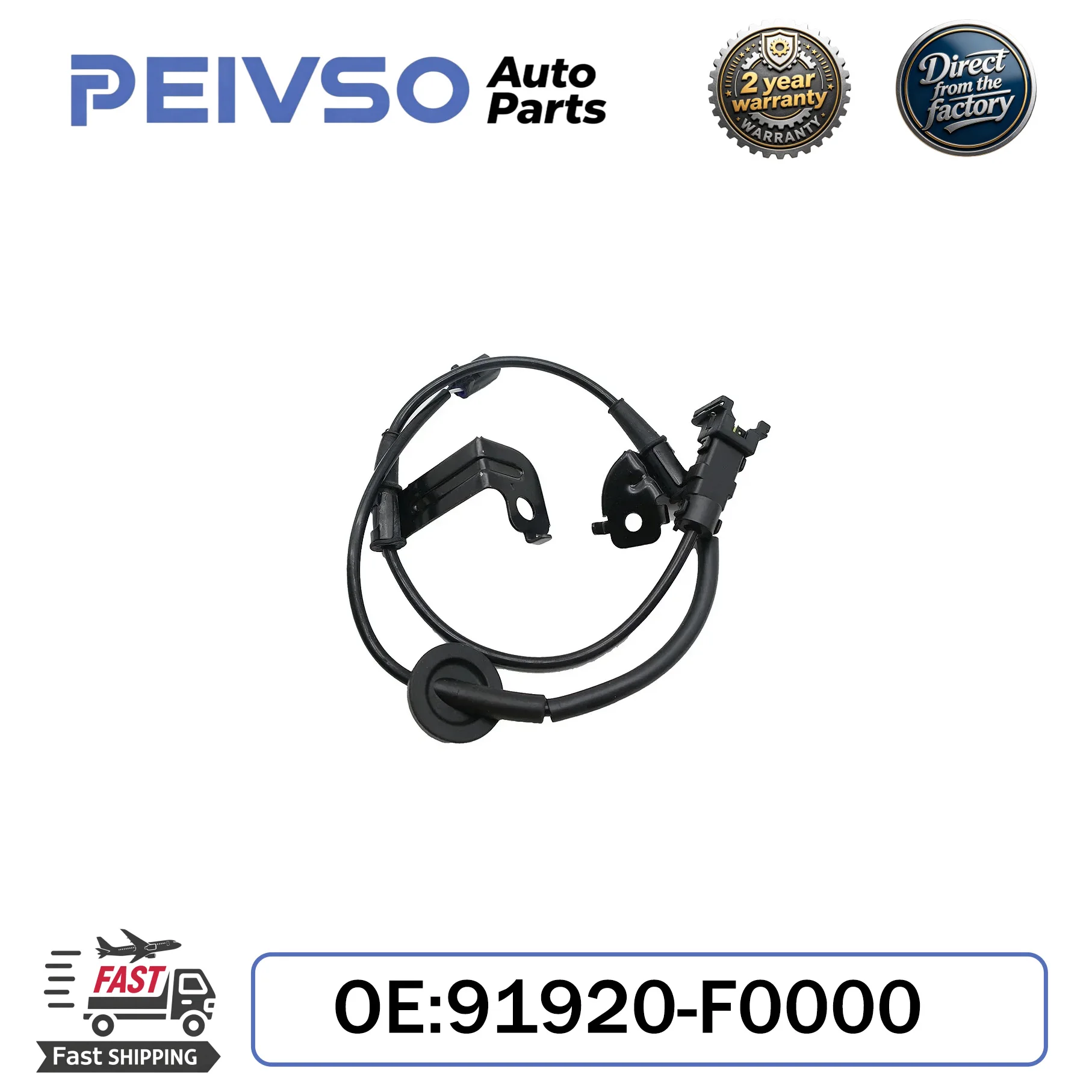 

PEIVSO High Quality New ABS Wheel Speed Sensor 91920-F0000 91920F0000 Rear Left For Hyundai Pilot