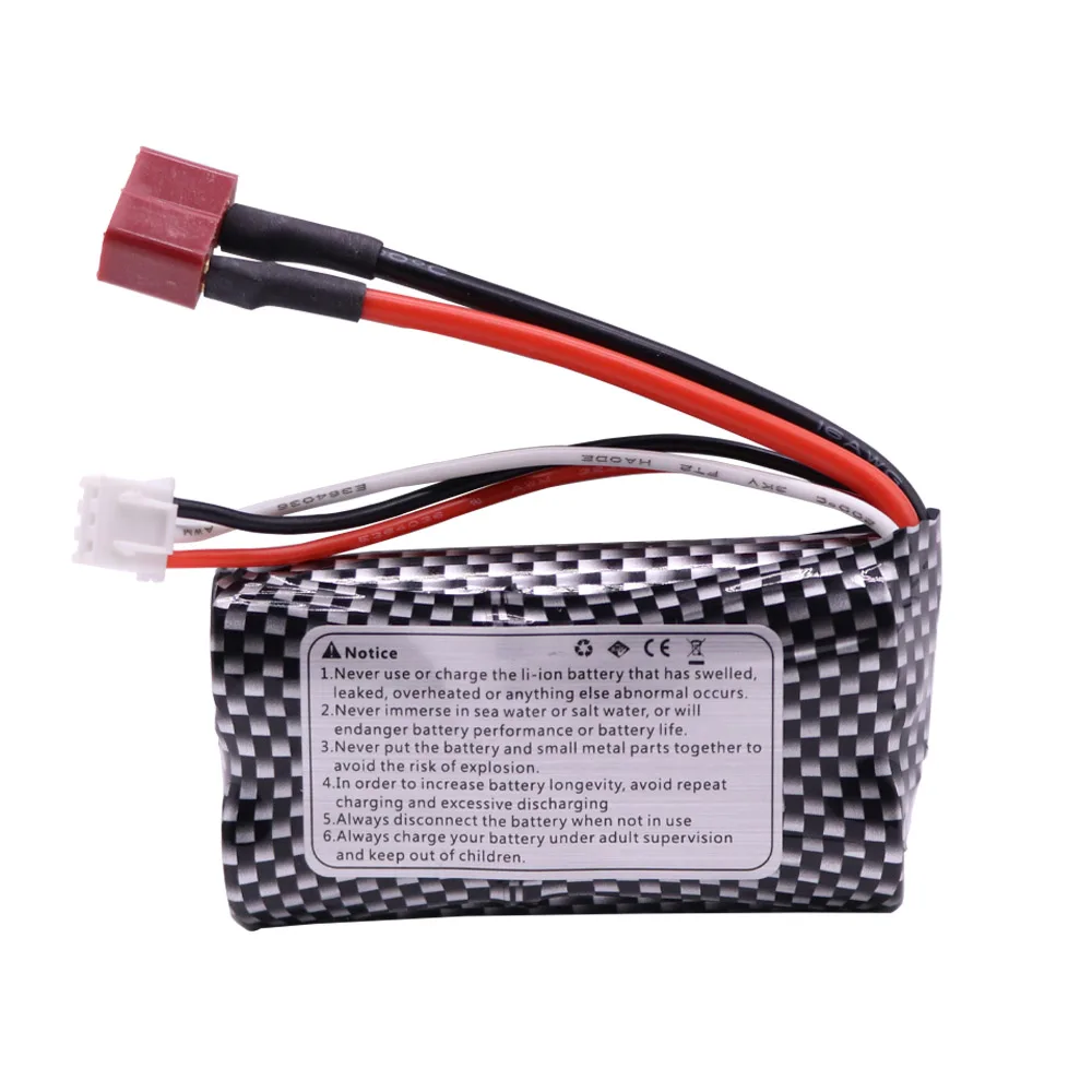 Upgrade Li-ion Battery 7.4V 3200mAh For Wltoys 144001 A959-B A969-B A979-B K929-B 12428 12423 10428 Q39 battery for RC cars part