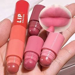 Kit de lápiz labial mate 4 en 1 de terciopelo rosa púrpura, tinte de labios rojo Sexy de larga duración, no se decolora, delineador de labios, maquillaje, juego de cosméticos