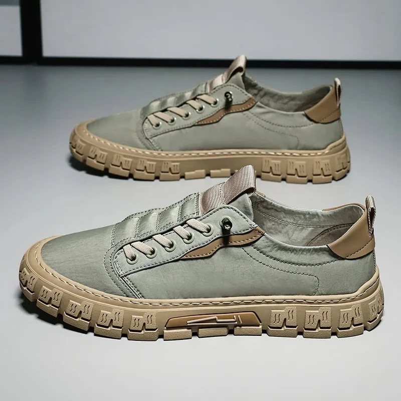 

Men Sneakers New Flats Casual Shoes One Pedal Breathable Loafers Stylish and Comfortable High-end Brand Shoes for