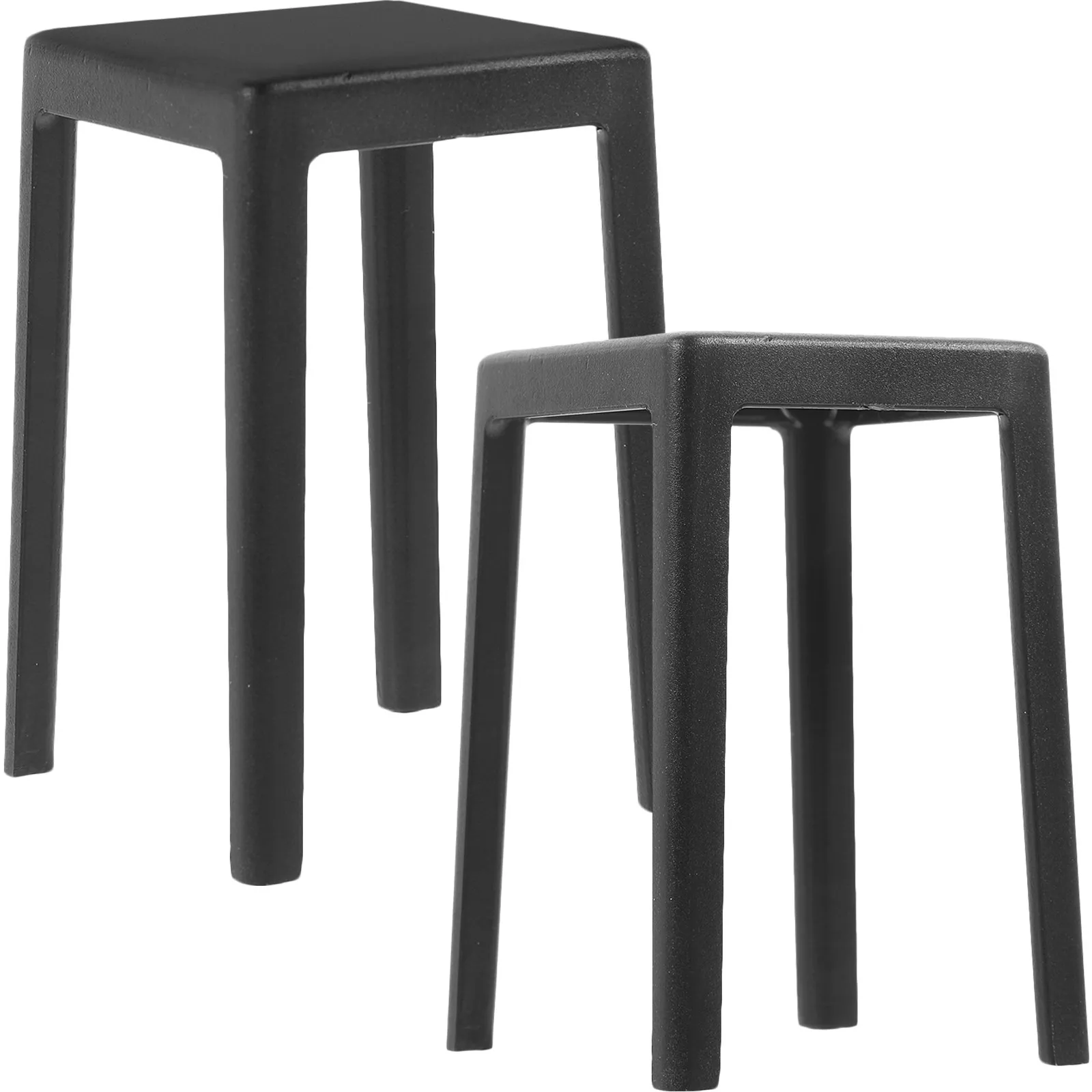 

House Accessories Miniature Stool House Furniture Adorn Mini Plastic Stool House Mini Plastic Stool Decors