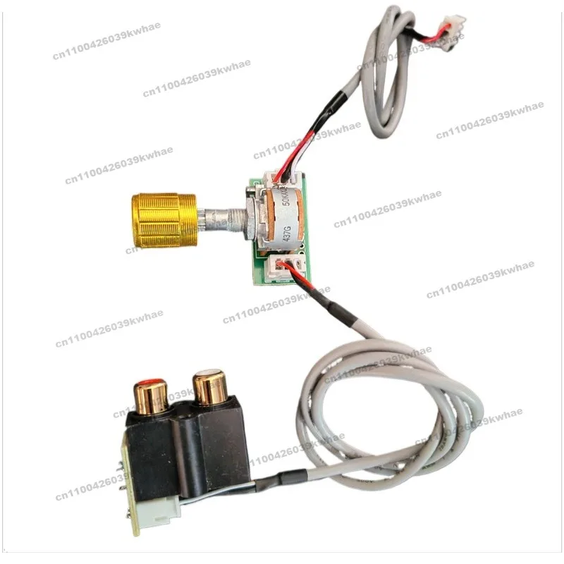 For 50K Type 16, Duplex Potentiometer, Volume Potentiometer, Volume Controller + Gold Plated RCA