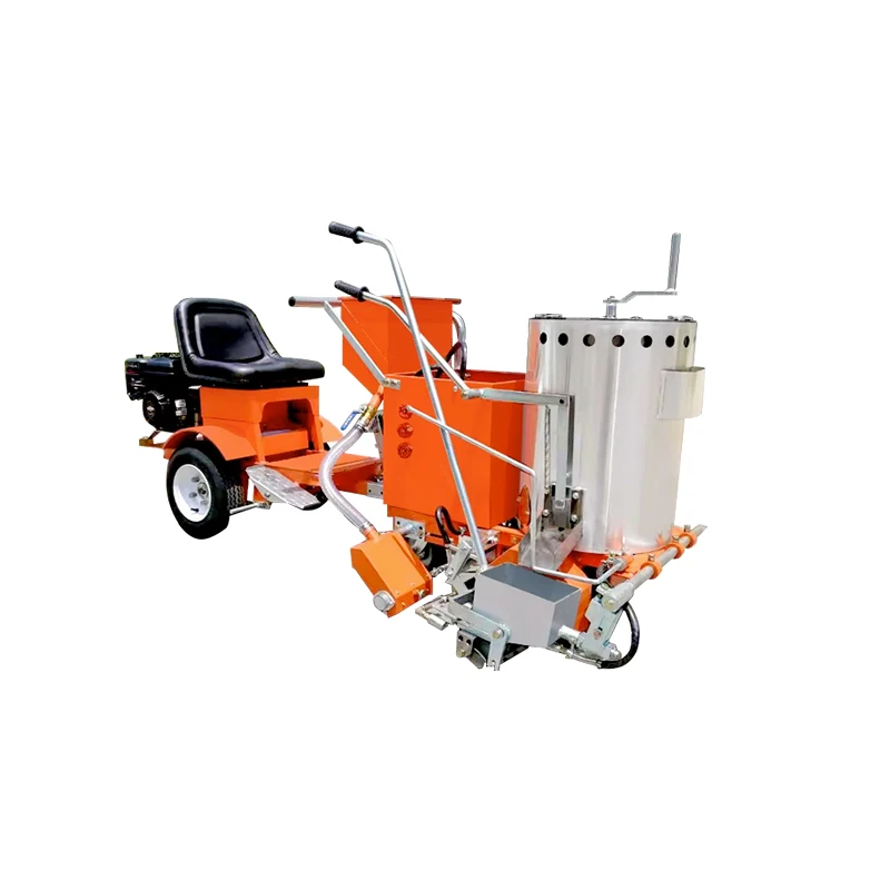 

Машина для маркировки линий способствуют работать с различными типами краски, чтобы досягать долговечную и яркую маркировку линий.