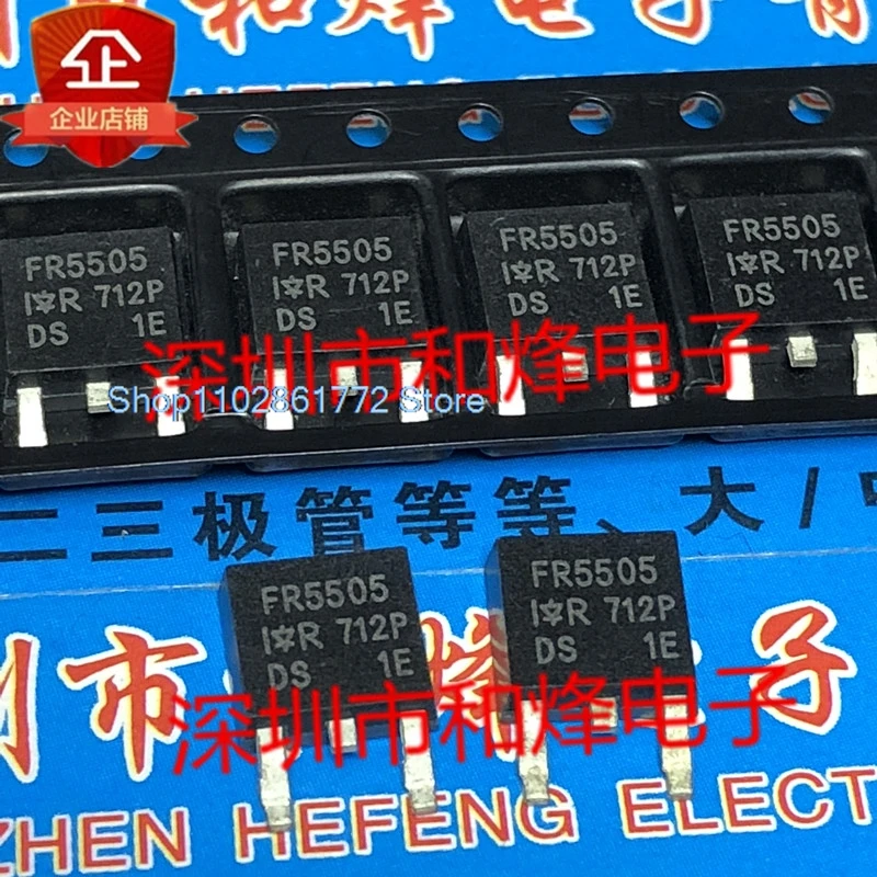 

(20 шт./лот) FR5505 IRFR5505 TO-252 P -55V -18A