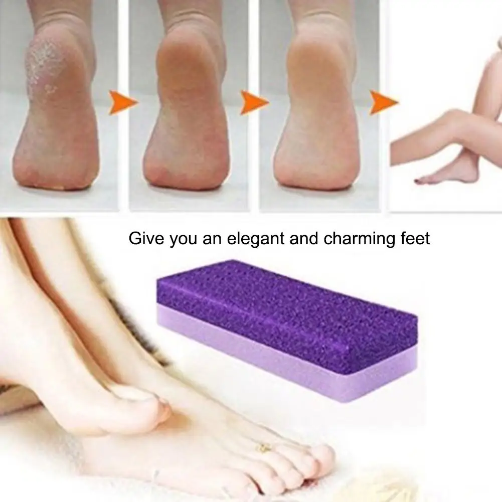 1Pc Pumice Stone Foot Care Wear Resistant Pumice Scrubber Polyurethane Great Feet Dead Skin Callus Pumice Stone Exfoliating Rock