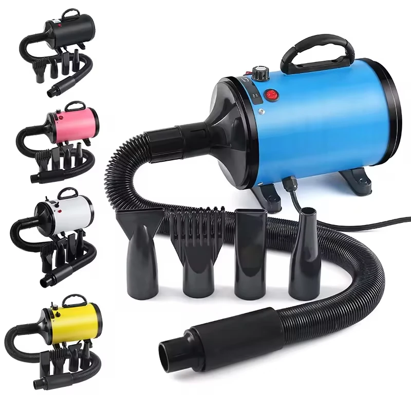 

Pet Water Stepless 20-80M/S Speed Blower High Power Mute Large Dog Hair Dryer