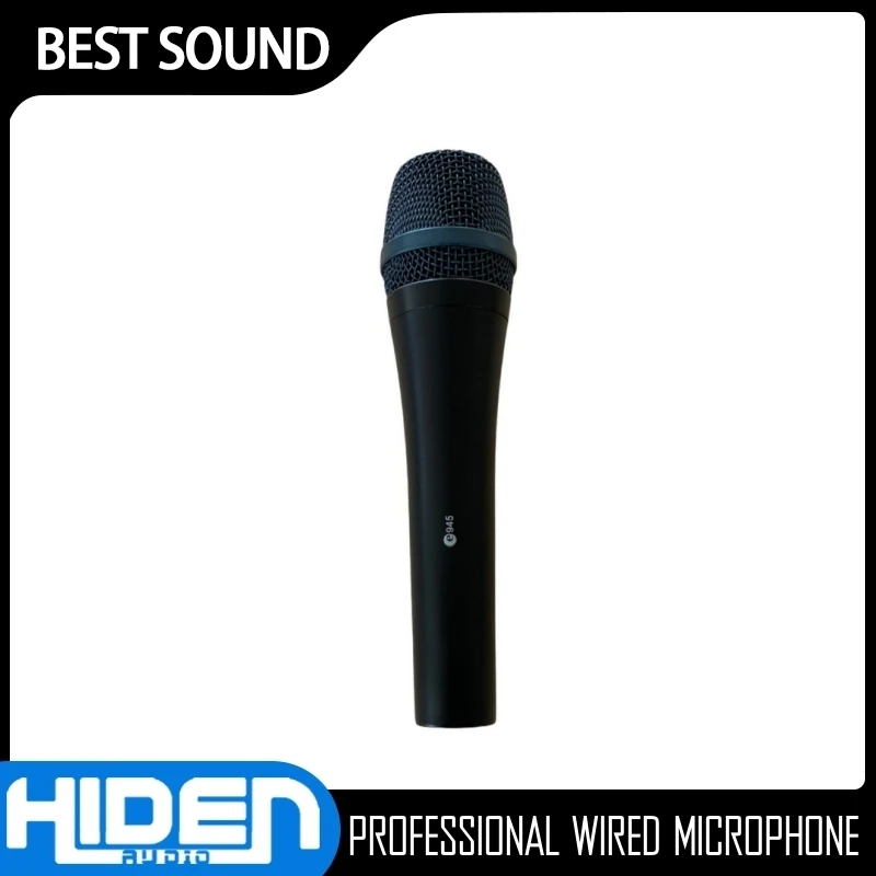 H-E945 Professional Karaoke KTV Microfono Wired Handheld Dynamic MIC H-E 945 Audio Vocal Microphone H-E945