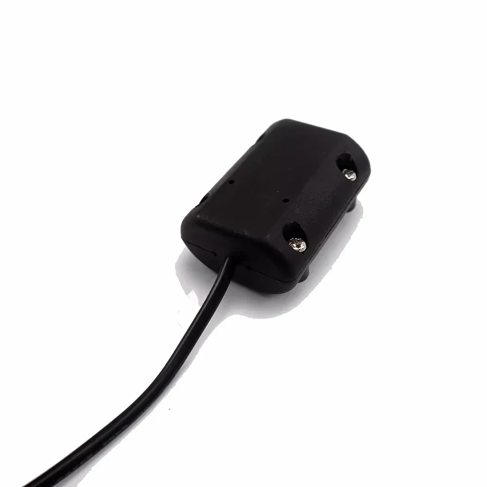 Masajeador con motor vibratorio con carcasa de plástico negro, velocidad 5000 RPM