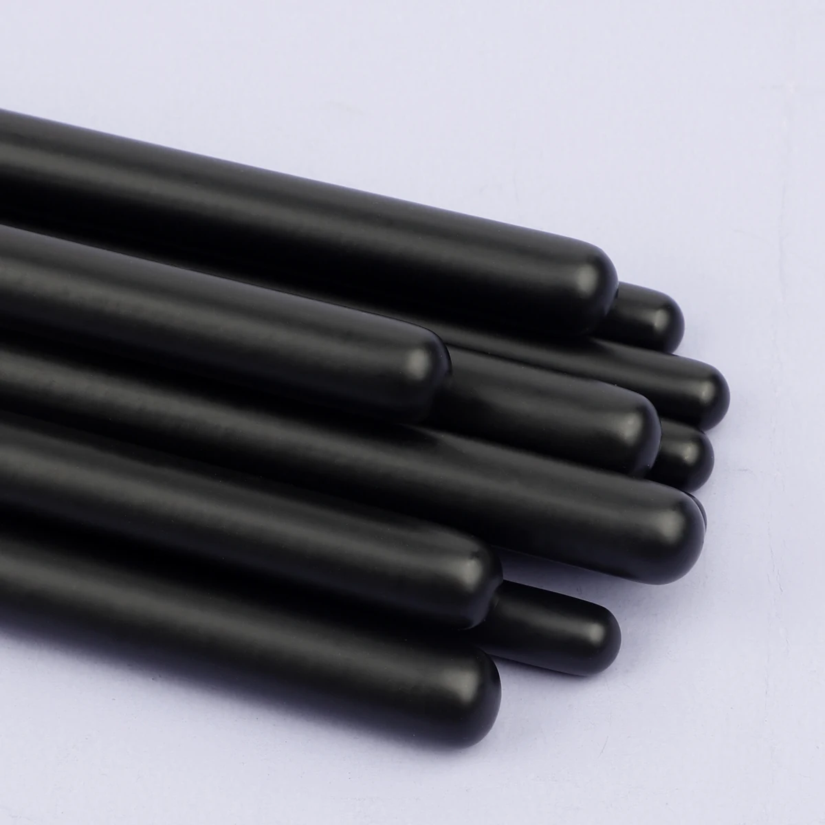 Conjunto de pincéis de maquiagem profissional para olhos, 12 peças, cabo de madeira, sombra, sobrancelha, delineador, mistura de pó, pincel para manchas