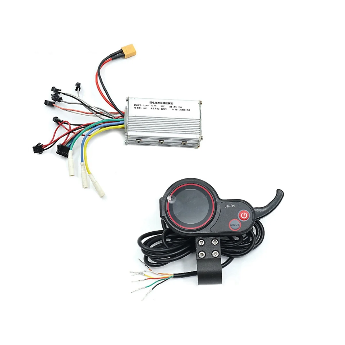 36V 19A Electric Skateboard Intelligent Brushless Motor Controller + Instrument Display