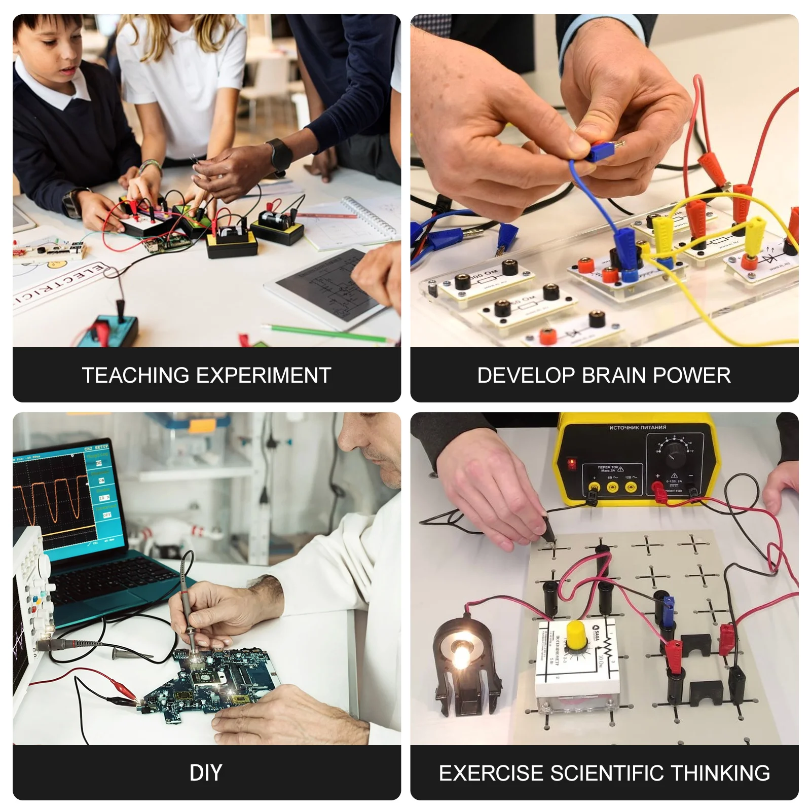 

5pcs Screw Bulb Holder Plastic Lamp Base 1.5V Mini Light Socket For Science Experiment Diy Physics Lab Tools Educational Kit