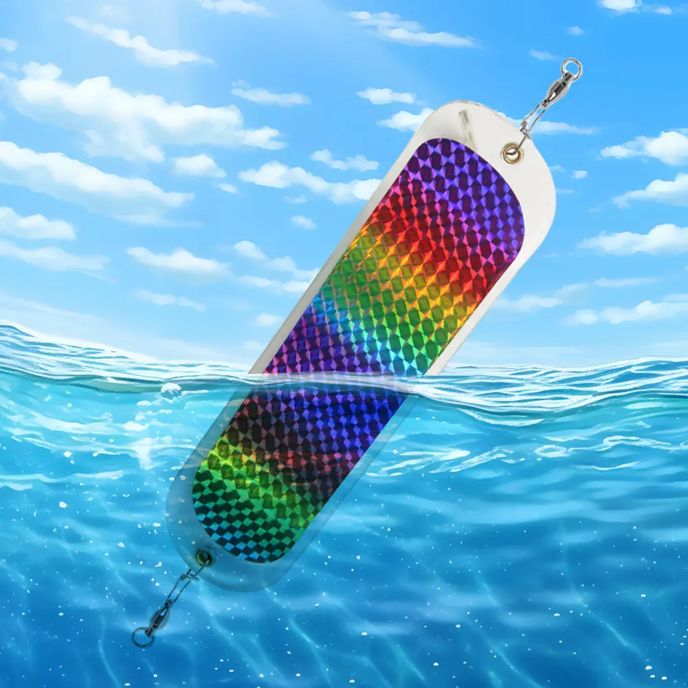 Bait Lure Flasher Forelle Spin Flasher für Trolling Lachs Angelzubehör