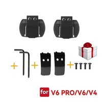 EJEAS V6 PRO Original Motorcycle Helmet Bluetooth Intercom Headset Clip Metal Clip Bracket for EJEAS V4 Vnetphone V6