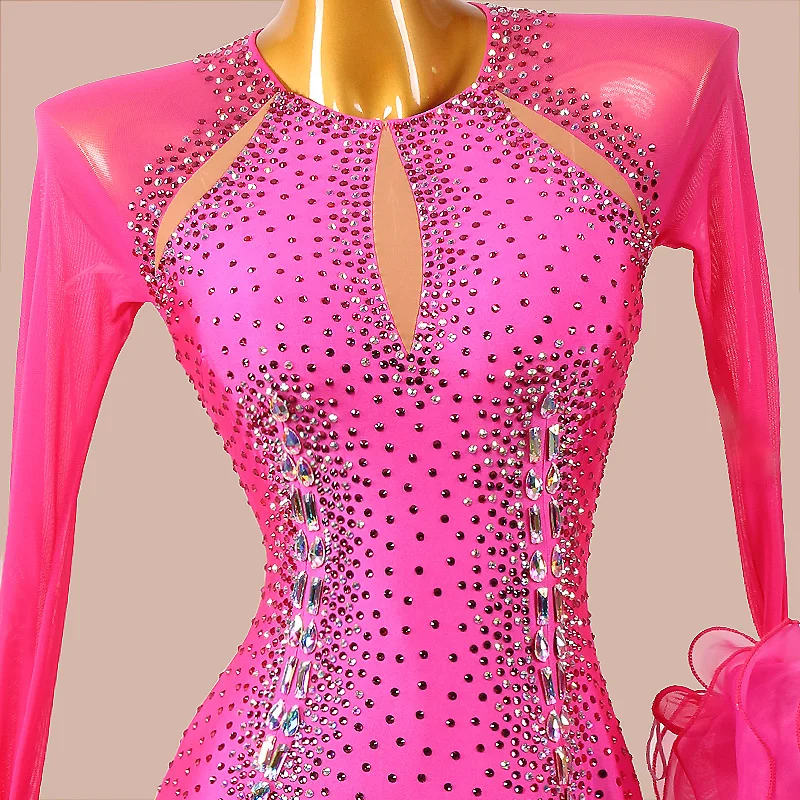 Modern Dance Dress Standard Ballroom Dance Dress Women Tango Dress Waltz Competition Performance Costumes Ballroom Dress