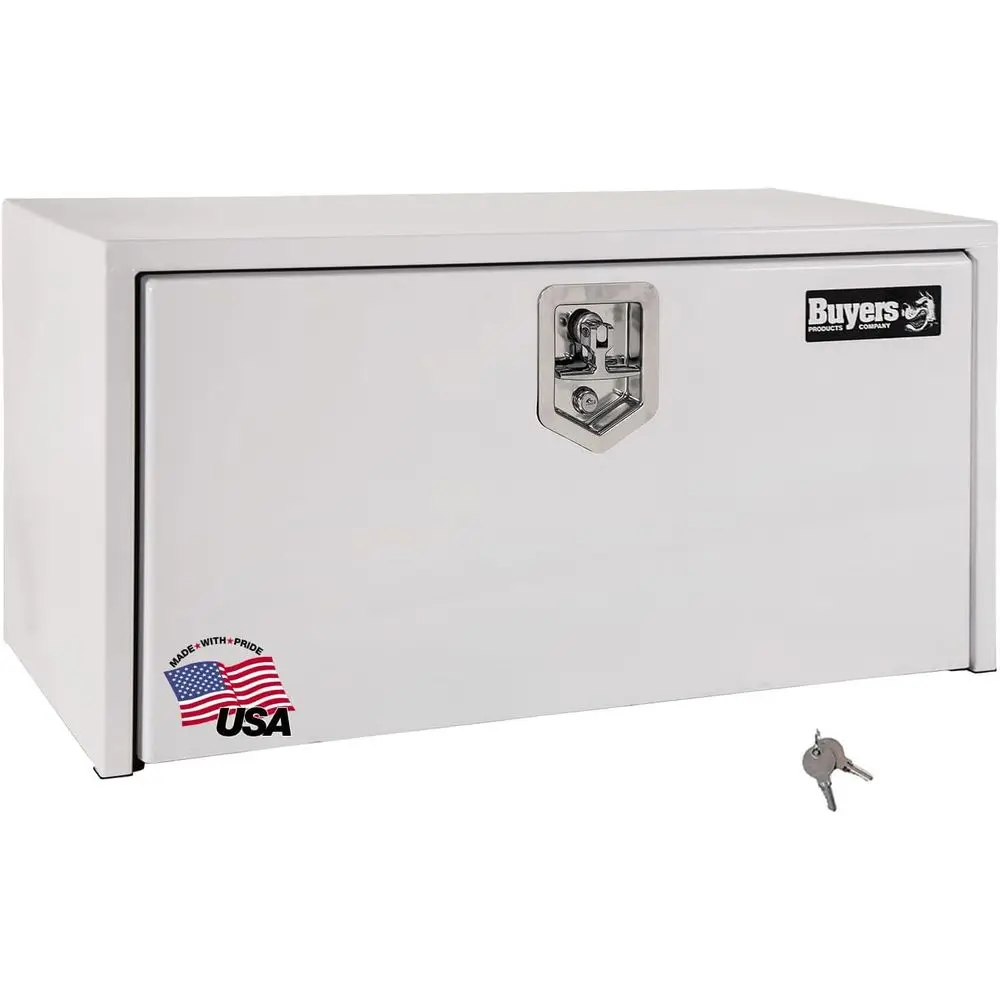 

Underbody Steel Truck Toolbox, White, 18 x 18 x 30