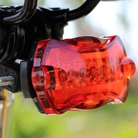 Mountain Bike, Road Bike, Bicycle Tail Light, Single Bike Tail Light, Butterfly Tail Light, 5Led Tail Light Warning Light