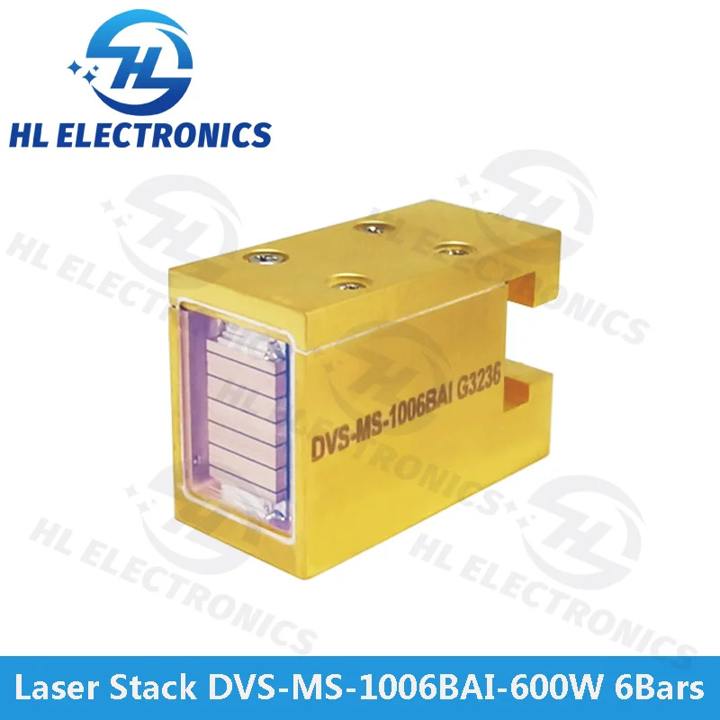 Laser Diode Stack 600W DVS-MS-1006BAI 6Bars For 808nm Diode Laser Handpiece