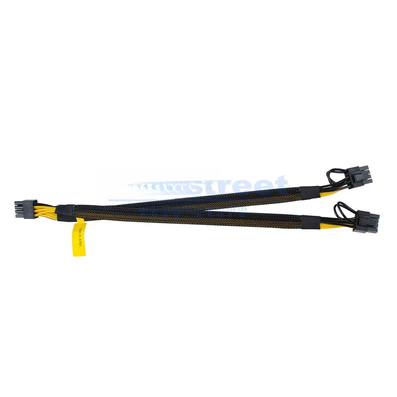 YY+8pin to PCIe Dual 8pin GPU Video Graphics Card Power Cable for DELL T3600 T3610