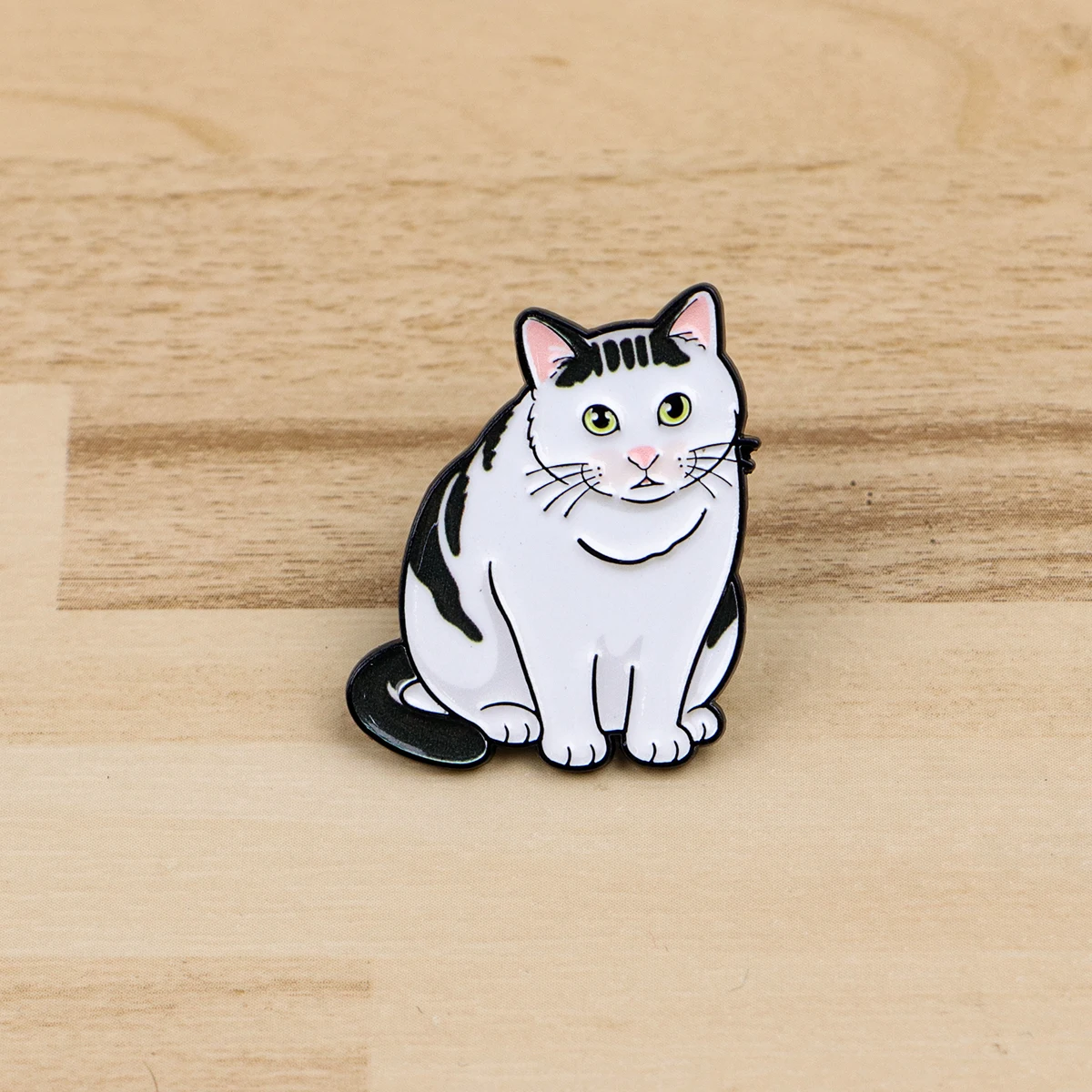 Cartoon Cat Enamel Pin Cute Dog Sheep Fox Cow Brooches Lapel Badges Briefcase backpacks Accessories Decoration Jewelry Gifts