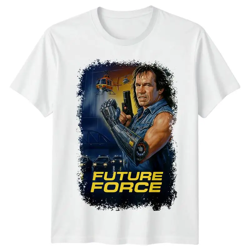 Future Force 1989 Movie Poster Inspired T Shirt Retro 80s