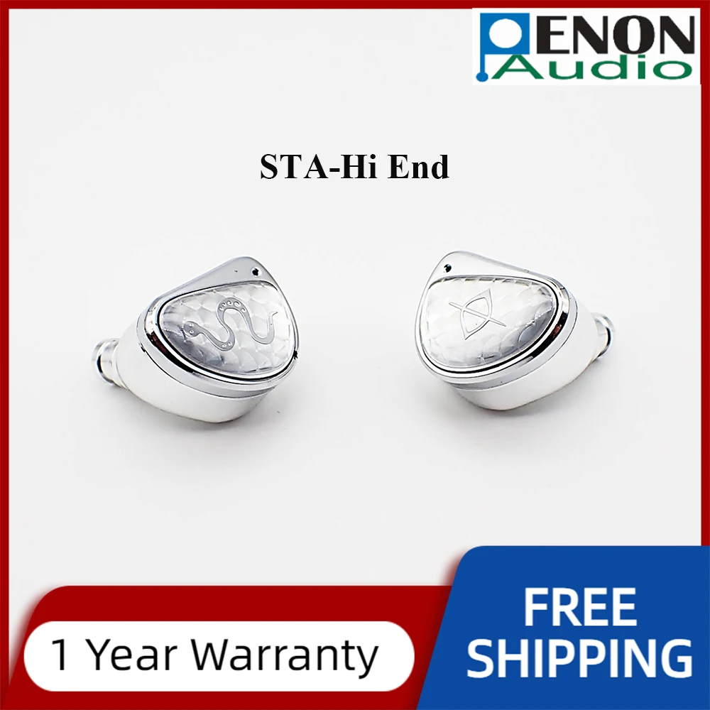 EarAcoustic Audio STA-Hi End Series 10mm Dual Magnetic + 6mm Diaphragm Dynamic Driver HiFi Audiophile In-ear Earphone IEMS
