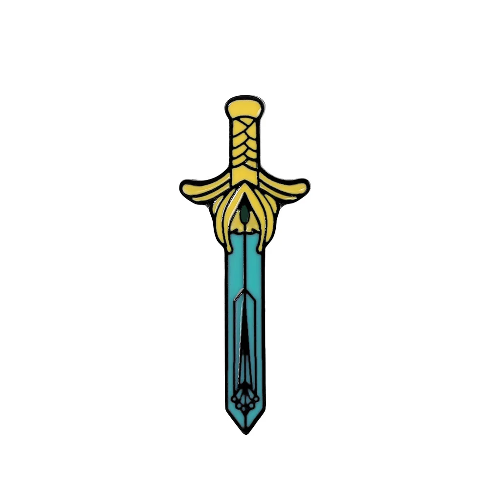 She-Ra Princess of Power Sword Enamel Pin for Backpack Creative Brooch Badges Collection Gifts for Fans