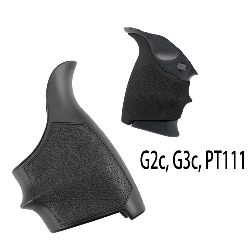 Tactical Grip for Taurus G2c G3c PT111 Rubber Cover G19 23 38 Rubber Grip Sleeve For G17 18 20 21 22 31 Hunting KS0076