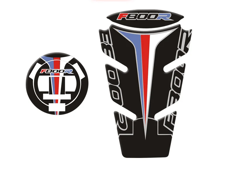 FOR BMW F800R Motorcycle Full Set Anti slip Fuel Tank Pads Gas Knee Grip Traction Sticker Protector