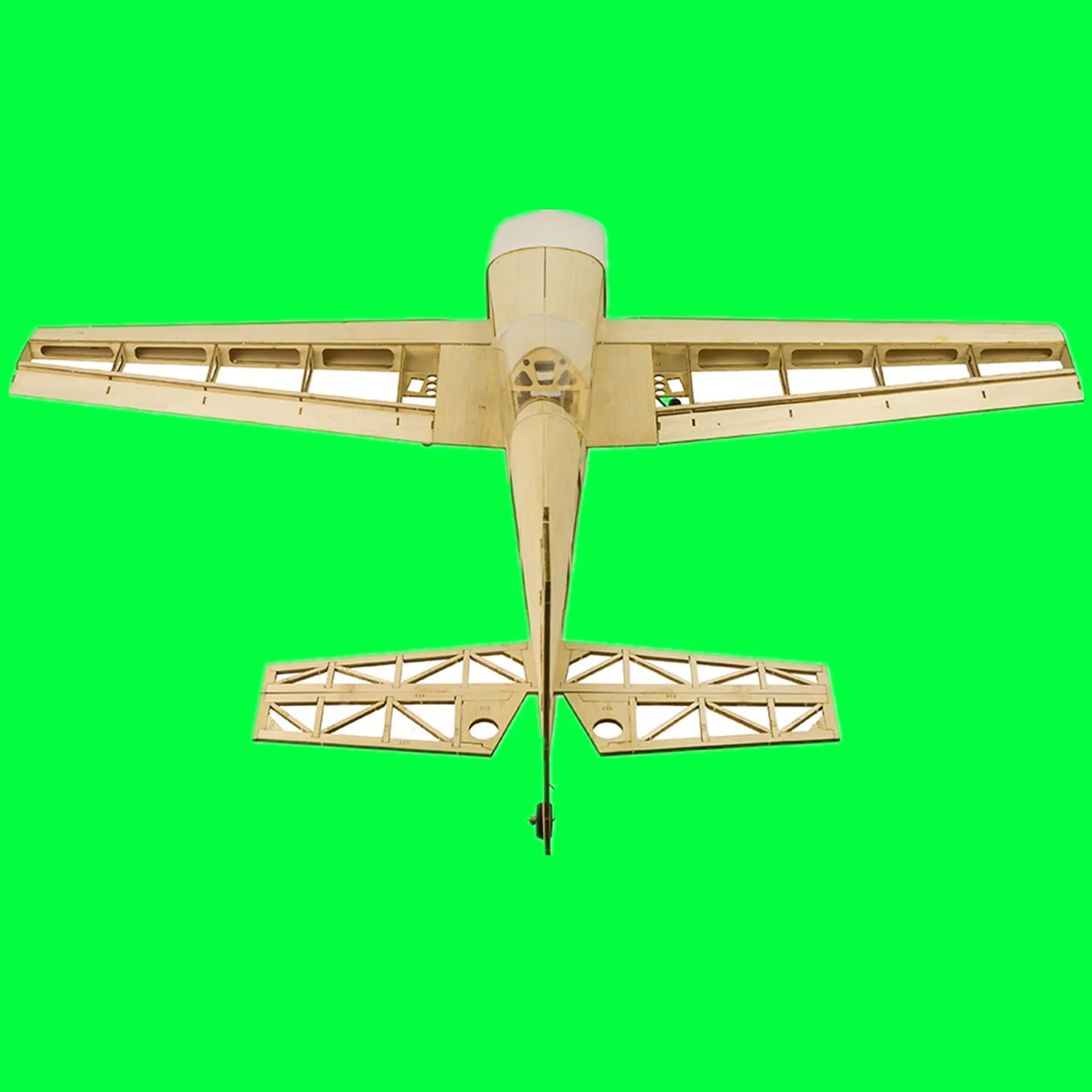 Extra330 1000mm Balsa RC Plane Kit Laser-Cut, Aerobatic Frame for DIY Builders - Uncovered Model for Intermediate Hobbyists - view 4