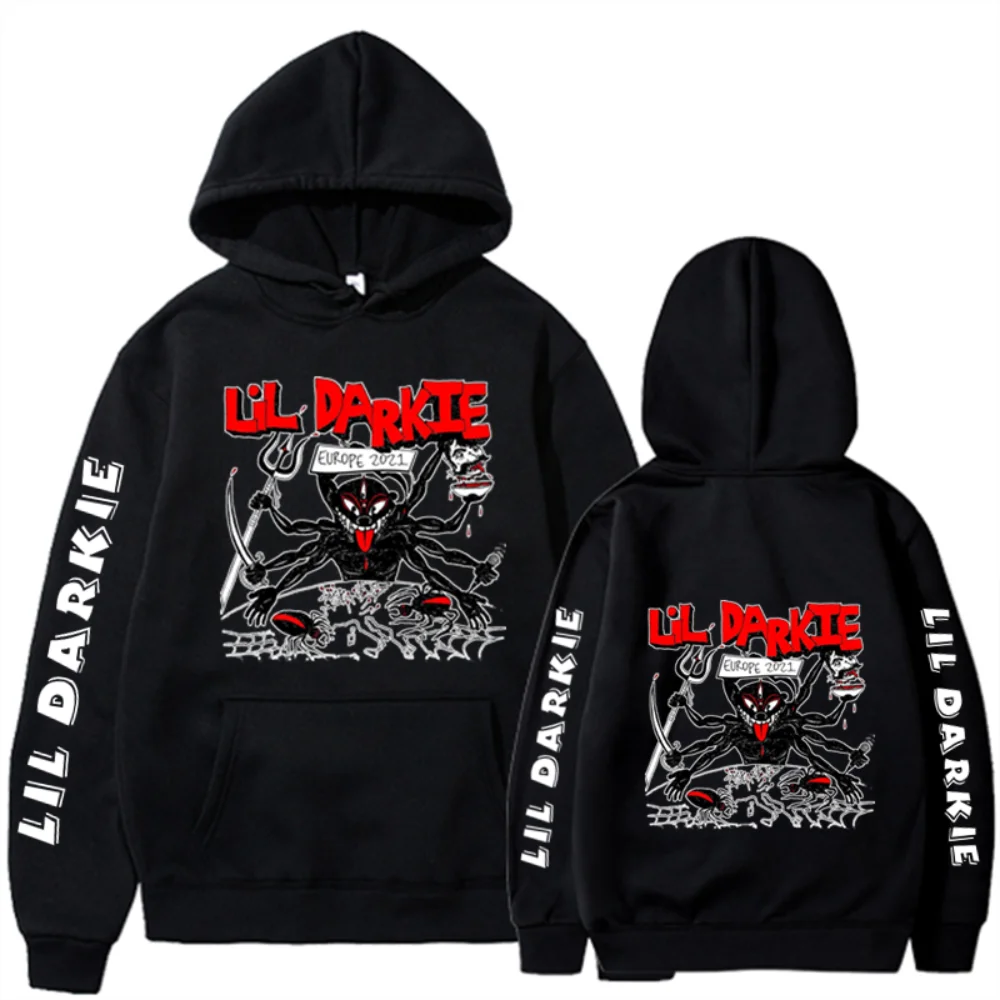 Lil Darkie Merch Hoodies Winter Men/Women Hooded Sweet Streetwear Long Sleeve Lildarkie Sweatshirt long sleeve man to man Hoodie