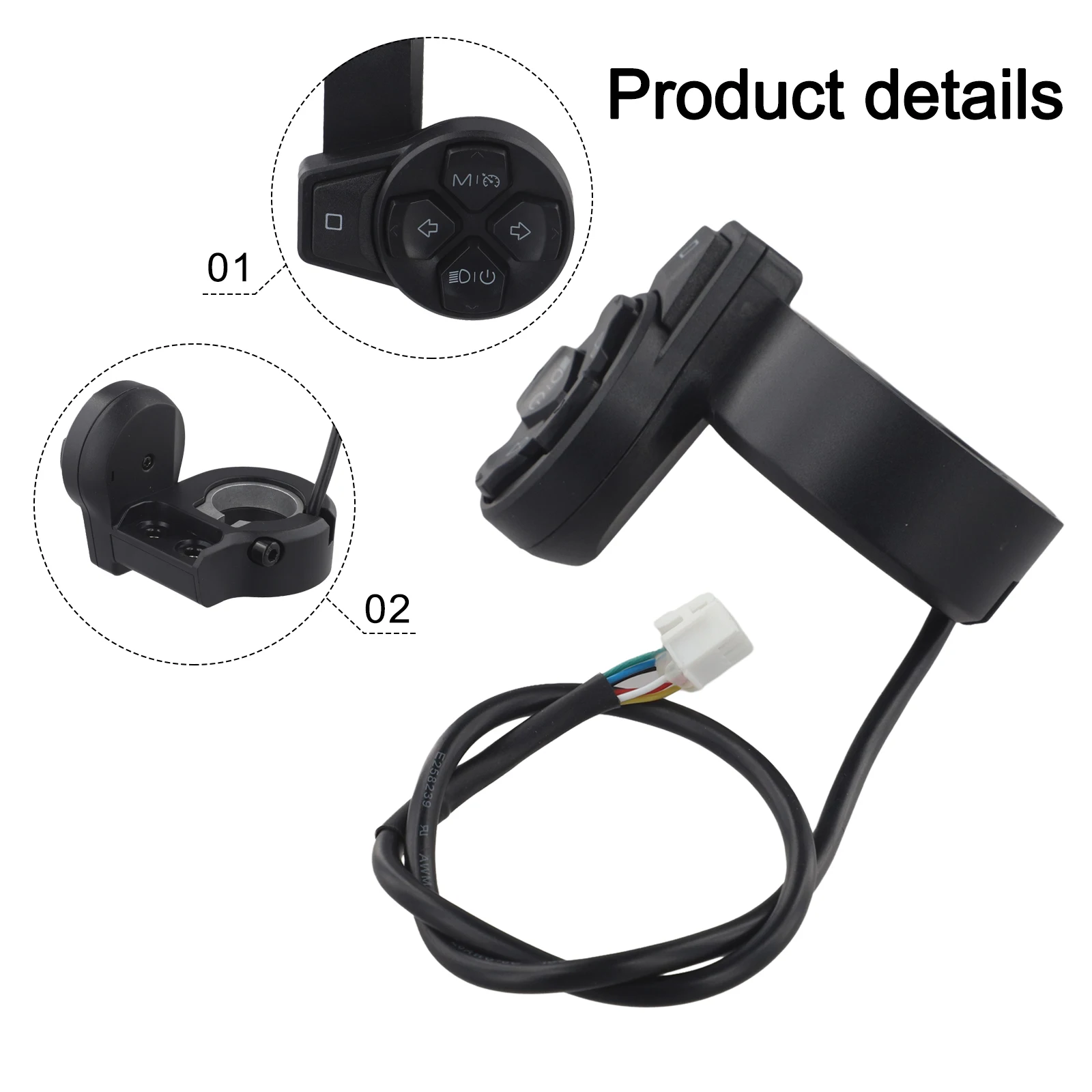 

Кнопка сигнала на руле Поворотный переключатель с ручкой Верховые возможности Надежность и долговечность Удобное управление Компактный размер