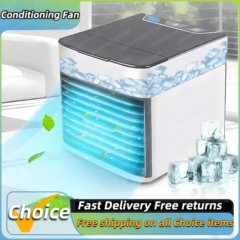 가정용 마이크로 에어컨 선풍기 소형 데스크탑 스프레이 에어 쿨러, USB 휴대용 모바일 냉각 선풍기, 2024 최신 모델 