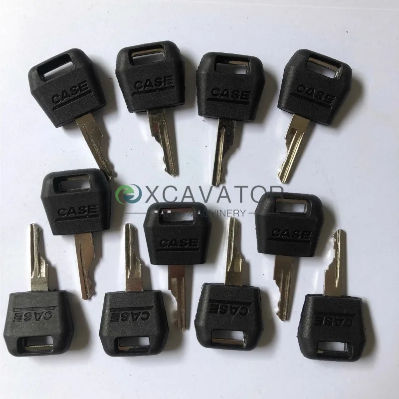 50pcs Tractor Skid Steer Loader Key D250 Ignition Key Starter Lock Power Switch