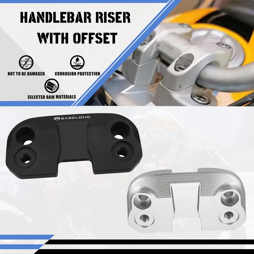 

Motorcycle Handle Bar 25MM Riser Clamp Handlebar Heighten For Ducati Scrambler 400 800 1100 All Years 2016-2022 2023 2024 2025